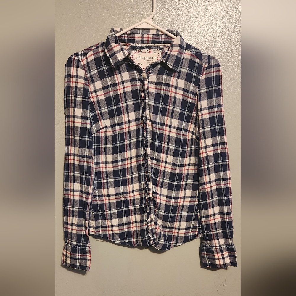 Aeropostale plaid top